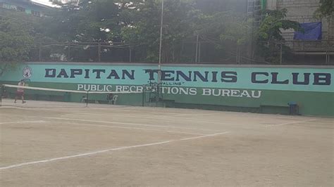 Dapitan Sports Complex Tennis Courts in Manila, Metro Manila.